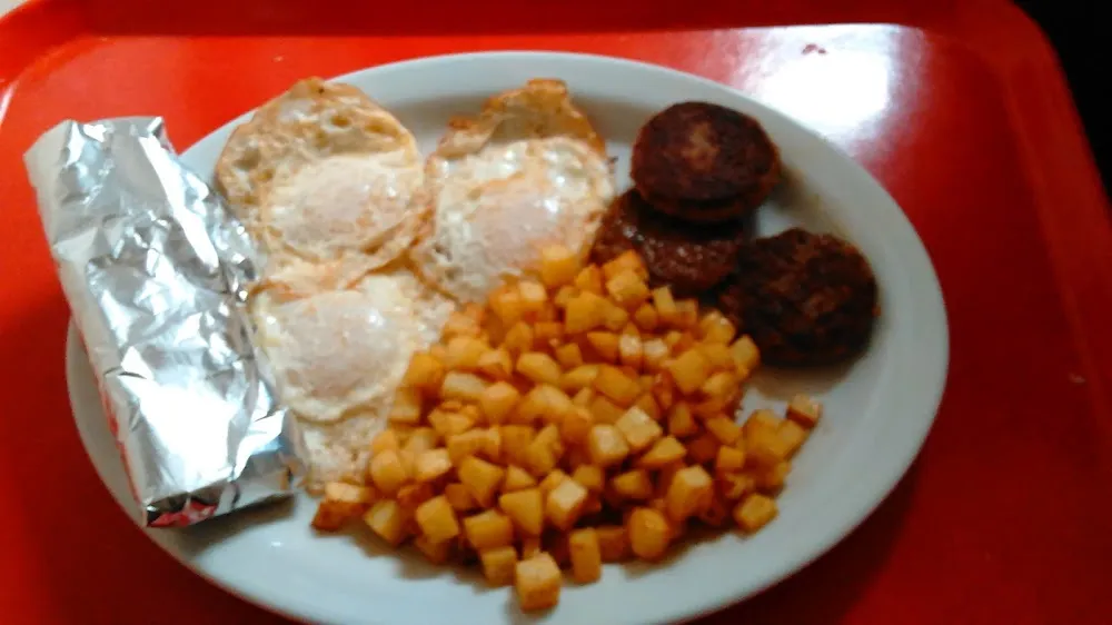Eggs Potatoes and Sausage